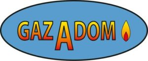 Gazadom logo bleu